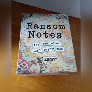 Ransom Notes  Ridiculous Word Magnet Game Charty Party